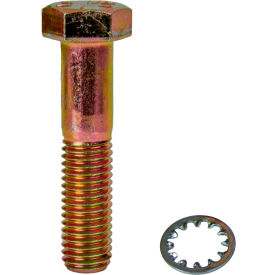 GF Protection Inc 259 Guardian 5/8" -11 X 2-3/4" Bolt W/ Washer, For Use W/ Straight Loop Insert, Zinc-Plated Steel image.