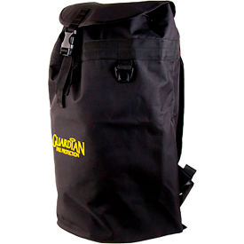 GF Protection Inc 763 Guardian Ultra-Sack Duffel Backpack, Black Canvas, Polyester, Large image.