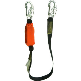 GF Protection Inc 1223 Guardian 6 Kevlar Lanyard, Single Leg, Removable Flame Resistant Protective Cover, 130-310 lbs Cap. image.