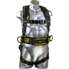 Guardian Cyclone Construction Harness, Quick Connect Chest & Legs, Tongue Buckle Waist, S
