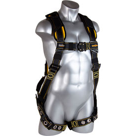 Guardian Cyclone Harness, Quick Connect Chest, Tongue Buckle Legs, XL, 130-312 lbs Capacity