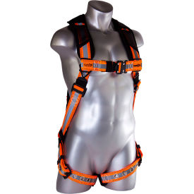 GF Protection Inc 21056 Guardian Cyclone Harness, Reflective Webbing, Quick Connect Chest, Tongue Buckle Legs, S, 130-332lbs image.