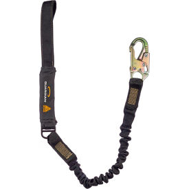Guardian Arc Flash Shock Absorbing Lanyard Stretch Single Leg Steel Snap Hook & Web Loop 6L 