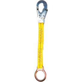Guardian 01121 18"" Non-Shock Absorbing Extension Lanyard with Snap Hook