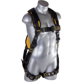 Guardian Cyclone Harness Pass-Through Chest Tongue Buckle Legs Back D-Ring 2XL 130-321 lbs Cap.