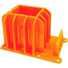 Guardian Guardian Angel Guardrail Boot High Strength Plastic Orange 8-1/2""W x 6""D x 5""H