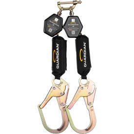 Guardian® CR5 Self-Retracting Lifeline Twin-Leg HMPE Webbing Steel Rebar Hook 6'L