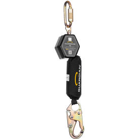 Guardian® CR5 Self-Retracting Lifeline Single-Leg HMPE Webbing Steel Snap Hook 6'L