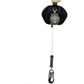 Guardian® CR3-Edge Personal SRL Single-Leg Galvanized Cable Aluminium Snap Hook 8'L