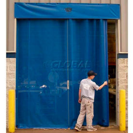 Goffs Enterprises Inc. BBS10X10B Goffs Bug Blocking Manual Side Seal Door - 10W x 10H - Blue image.