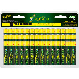 AAA Alkaline Batteries, 1.5V, Pack of 48 view 2