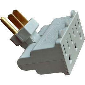 GoGreen Power® 3-Outlet Swivel Tap Tan 