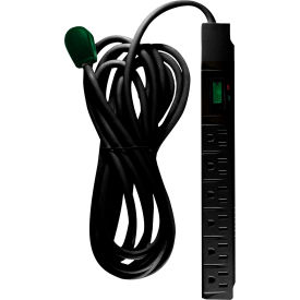 GoGreen™ Power® Surge Protected Power Strip 6 Outlets 15A 1200 Joules 15 Cord