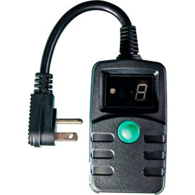Perf Power Go Green GG-36003 GoGreen Power Digital Outdoor Timer w/ auto sensor, GG-36003 - Black image.