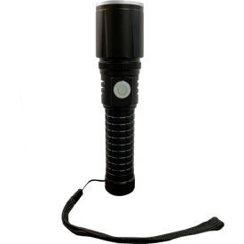 GoGreen™ Power® Zoomie 2.0 Rechargeable Flashlight 1200 Lumens Black