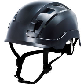 General Electric GH401 Non-Vented Safety Helmet 4-Point Adjustable Ratchet Suspension Black