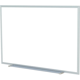 Ghent Mfg Co M2-412-4 Ghent 48" x 144"H Whiteboard - Aluminum Frame - Includes Marker/Eraser image.