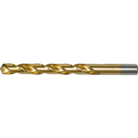 Greenfield Industries Inc. 41602 Chicago-Latrobe 150ASP-TN 1/32 HSS Heavy-Duty TiN 135 Point Point Jobber Length Drill image.