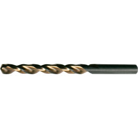 Greenfield Industries Inc. C18430 Cle-Line 1872 1/16 HSS Heavy-Duty Black & Gold 135 HSS Heavy-Duty Parabolic Jobber Length Drill image.