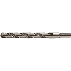 Cle-Line 1808 1/2 HSS General Purpose Bright 118 Point 3/8 reduced Shank Jobber Length Drill - Pkg Qty 6