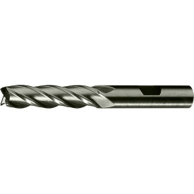 Greenfield Industries Inc. C32571 Cleveland HGC-4C HSS-Cobalt 4-Flute Bright Square Single End Mill, 29/64" x 1/2" x 1-1/4" x 3-1/4" image.