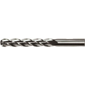 Cleveland HG-4B HSS 4-Flute Bright Ball Nose Single End Mill, 5/16