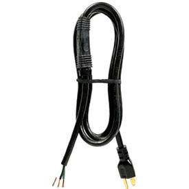 General Cable Industries 02547.70.01 Carol 02547.70.01 6 Sjt Power Supply Replacement Cord, 16awg 13a/125v - Black image.