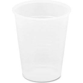 Genuine Joe Plastic Cold Drink Cups Rolled Rim 9 Oz. 2400/Carton Translucent