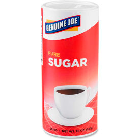 Genuine Joe GJO56100 Genuine Joe Pure Cane Sugar, 20 Oz., 3/Pack image.