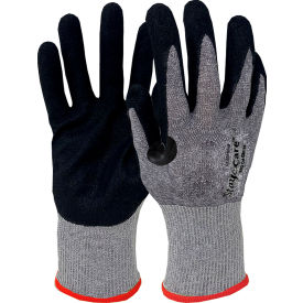 Transforming Technologies ESD Cut Resistant Gloves Nitrile Coated Level 6 M Red Cuff 