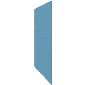 Global Partitions 40-5085450-BU ASI Global Partitions Polymer Partition Panel w/o Brackets - 54-1/2"W Blue image.