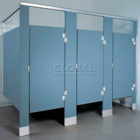 Global Partitions 40-8460650 ASI Global Partitions Aluminum Headrail w/ Screws Polymer Partitions- 65" image.