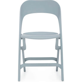 Global Flap Folding Chair Low Back Polymer Milk 