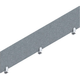 Global PET Felt Privacy Screen 60"W x 3/8"D x 12-1/2"H Denim 