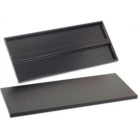 Global Industrial Shelf For 36 Inch Cabinet Black (Set of 2)