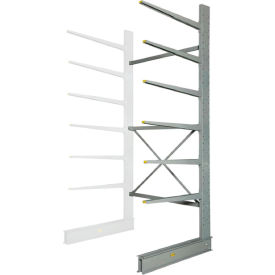 Global Industrial™ Single Sided Cantilever Rack Add-On Heavy Duty 48""W x 33""D x 96""H