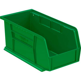 Akro-Mils® AkroBin® Plastic Stack & Hang Bin 5-1/2""W x 10-7/8""L x 5""H Green