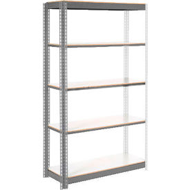 Global Industrial™ 5 Shelf Boltless Shelving Add On 48""W x 12""D x 84""H USA