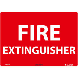 Global Industrial 724223AB Global Industrial™ Fire Extinguisher, 10x14, Aluminum image.