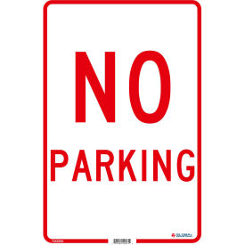 Global Industrial 724229A Global Industrial™ No Parking, 18x12, .040 Aluminum image.
