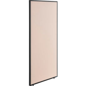 Global Industrial 238636TN Interion® Office Partition Panel, 36-1/4"W x 72"H, Tan image.