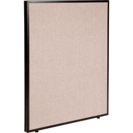 Global Industrial 240224TN Interion® Office Partition Panel, 36-1/4"W x 42"H, Tan image.