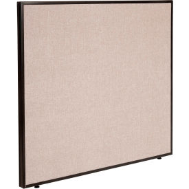 Global Industrial 240225TN Interion® Office Partition Panel, 48-1/4"W x 42"H, Tan image.
