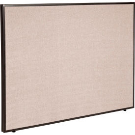 Interion® Office Partition Panel 60-1/4""W x 42""H Tan