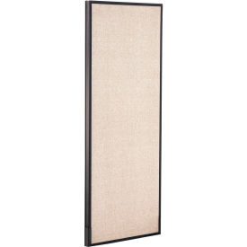 Global Industrial 277661TN Interion® Office Partition Panel, 24-1/4"W x 60"H, Tan image.