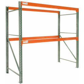 Global Industrial B2282527N Global Industrial™ Teardrop Pallet Rack Starter, 108"W X 36"D X 96"H image.