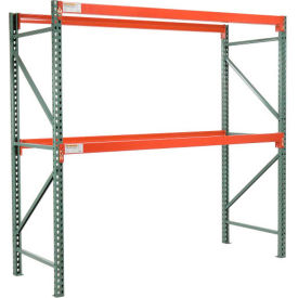 Global Industrial B2282486N Global Industrial™ Teardrop Pallet Rack Starter, 48"W X 42"D X 120"H image.