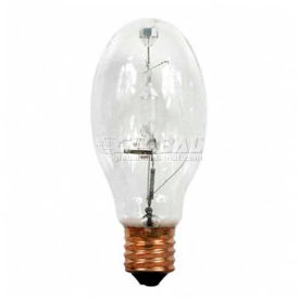 GE 47760 MVR175/U Metal Halide Bulb ED-28 Mogul E39, 175W, 8800 Lumens, 65 CRI, Clear