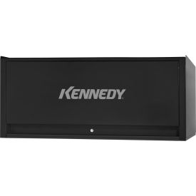 Global Industrial 540MPBK Kennedy® Maintenance Pro™ Hutch/Canopy, 53-1/2"W x 24-7/8"D x 24"H, Black image.