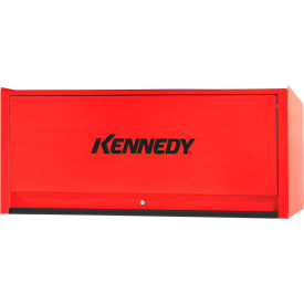 Global Industrial 540MPR Kennedy® Maintenance Pro™ Hutch/Canopy, 53-1/2"W x 24-7/8"D x 24"H, Red image.